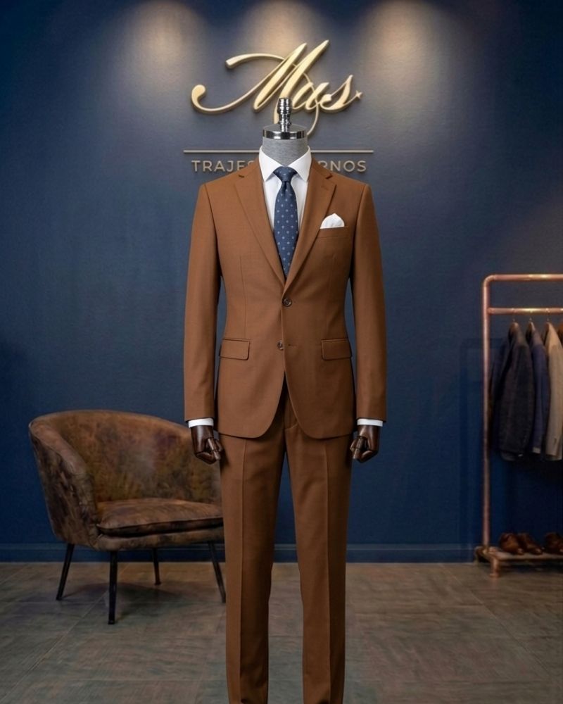 Hombre con traje slim fit moderno en Mus
Trajes Modernos Av. Vitacura 2920
Las Condes Santiago Chile